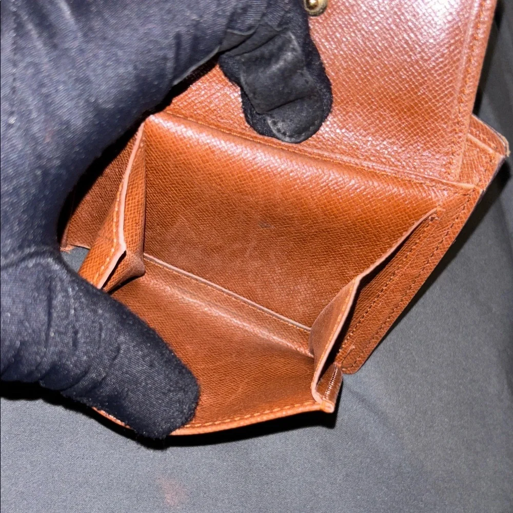 Louis Vuitton Brown and Gold Monogram wallet